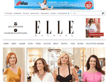 Tablet Screenshot of elle.dk