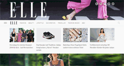 Desktop Screenshot of elle.de