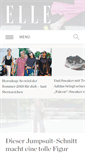 Mobile Screenshot of elle.de