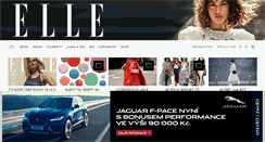 Desktop Screenshot of elle.cz