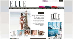 Desktop Screenshot of elle.gr