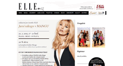 Desktop Screenshot of mango.elle.cz